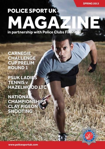 PSUK Magazine April 2013 - Police Sport UK