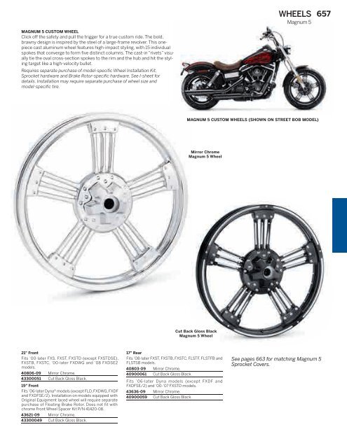 Harley Wheel Spacer Chart