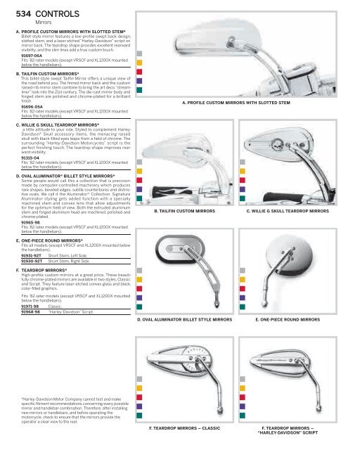 CONTROLS - Jersey Harley-Davidson