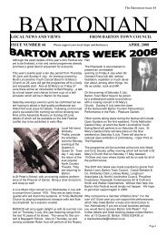 April'08 Issue 44 - Barton upon Humber