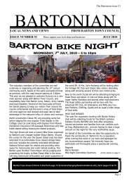 local news and views from barton town council - Barton upon Humber