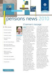 pensions news 2010 - ICI Pension Fund