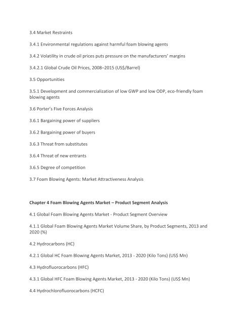 Global Foam Blowing Agents Market New Generation Foam Blowing Agents to Define the Future.pdf