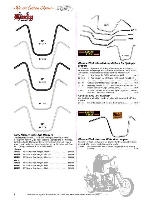 Hand Controls - Custom Chrome