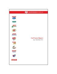 Half Yearly Report December 2011 - Colgate Palmolive Pakistan