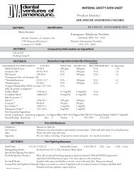 MSDS die spacer pg. 1.11.10.ai - Dental Ventures