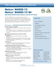 Nelco® N4000-13 Nelco® N4000-13 SI - Azitech