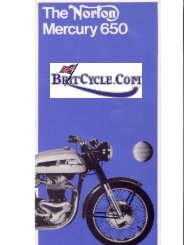 Mercury 650 - British Cycle Supply