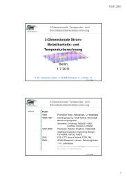 und Temperaturberechnung bei ANDUS Elektronik Berlin 1.7.2011