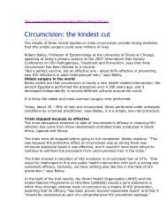 Circumcision: the kindest cut - Pollock Clinics