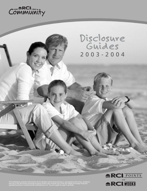 Disclosure Guides - Rci.com