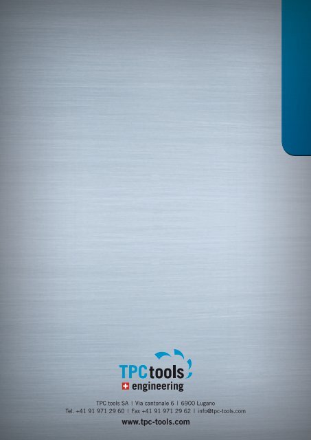 TPCtools Engineering – Toolholders