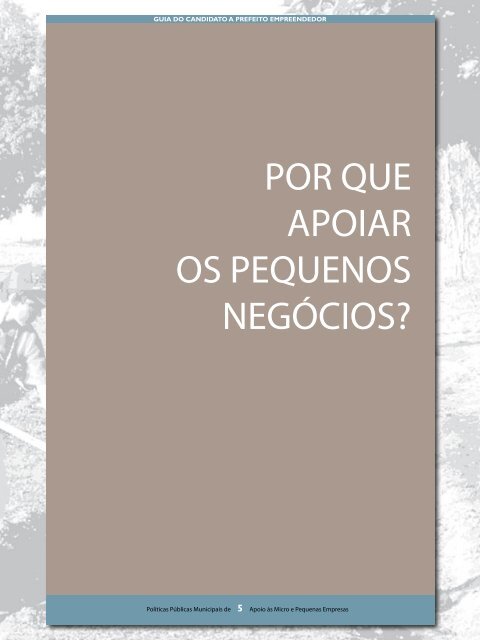 Guia do Prefeito Empreendedor - Sebrae