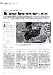 Stufenlose Drehmomentübertragung