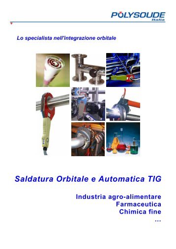 Saldatura Orbitale e Automatica TIG - Polysoude