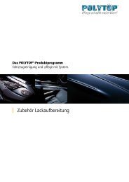 Zubehör Lackaufbereitung - POLYTOP Autopflege GmbH
