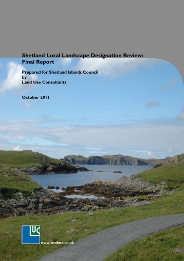 Shetland Local Landscape Designation Review: Final Report