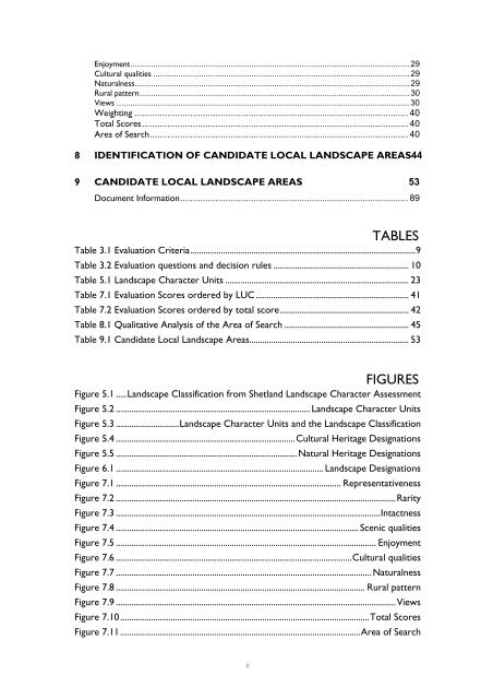 Shetland Local Landscape Designation Review: Final Report