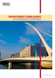 Investment fund audIt - BDO
