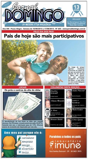 1 Pais de hoje sÃ£o mais participativos - Jornal Domingo