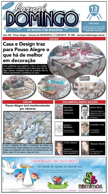 Casa e Design traz para Pouso Alegre o que hÃ¡ ... - Jornal Domingo