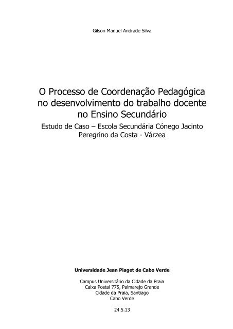 Universidade Jean Piaget de Cabo Verde