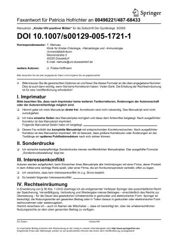 Kinder HIV-positiver MÃ¼tter - Helferzelle.eu