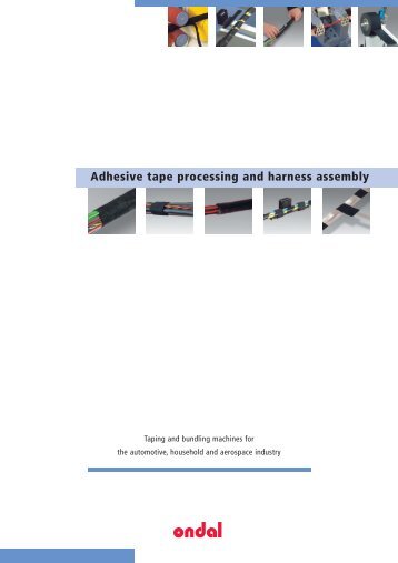 Adhesive tape processing and harness assembly - PS Electronic