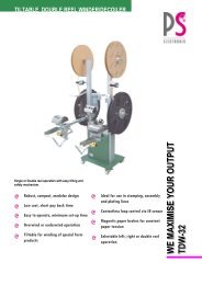 Visio-TDW-32 Brochure r8 2012-10 ENG.vsd - PS Electronic