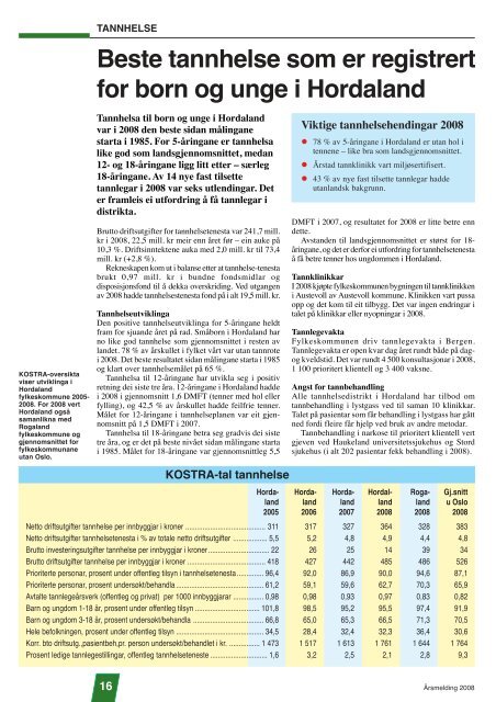 Ãrsmelding HFK 2008N.pdf - Politiske saker - Hordaland ...