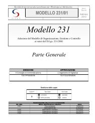 modello 231/01 - Silea SpA