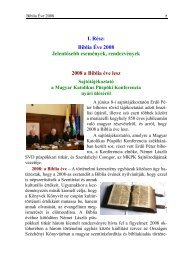 A Biblia Ãve fejezet (PDF) - A Szent Jeromos Katolikus BibliatÃ¡rsulat ...