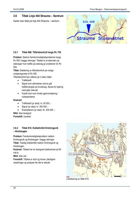 FRAM Bergen rapport 040308 - Hordaland fylkeskommune