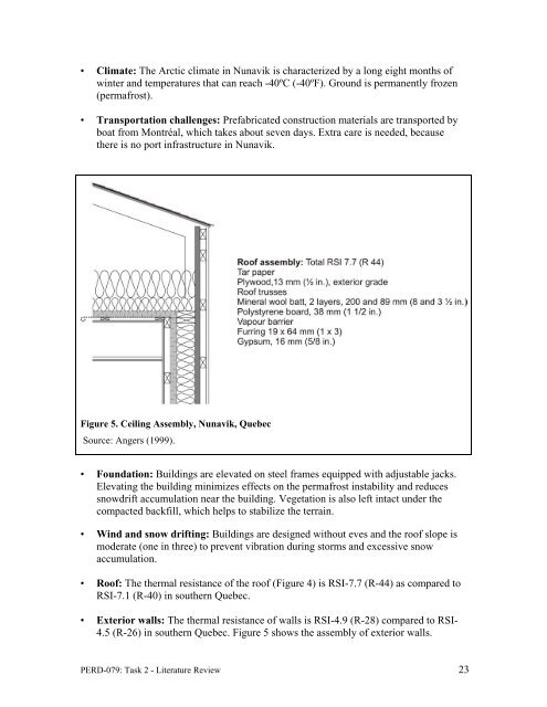 Literature Review on Building Envelope, Heating and ... - Beeshive.org