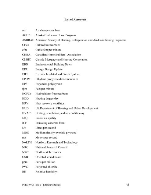 Literature Review on Building Envelope, Heating and ... - Beeshive.org