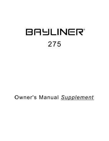 275SB.pdf (7.61 MB) - Bayliner Parts