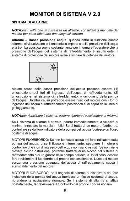 monitor di sistema v 2.0 - Brunswick Marine in EMEA Download ...