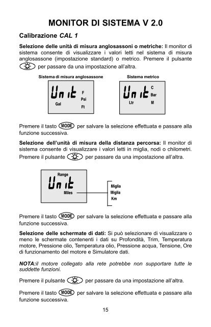 monitor di sistema v 2.0 - Brunswick Marine in EMEA Download ...