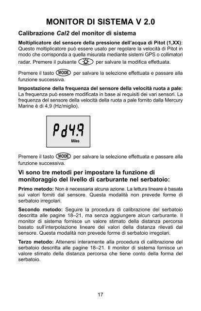 monitor di sistema v 2.0 - Brunswick Marine in EMEA Download ...