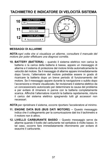 monitor di sistema v 2.0 - Brunswick Marine in EMEA Download ...