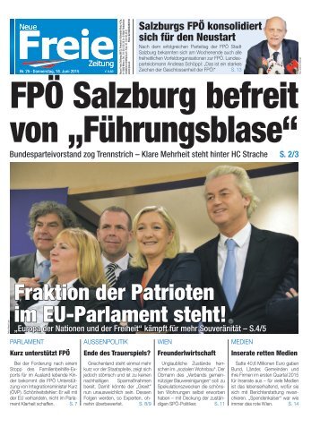 FPÖ Salzburg befreit von „Führungsblase“