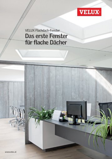 Velux Flachdach-Fenster