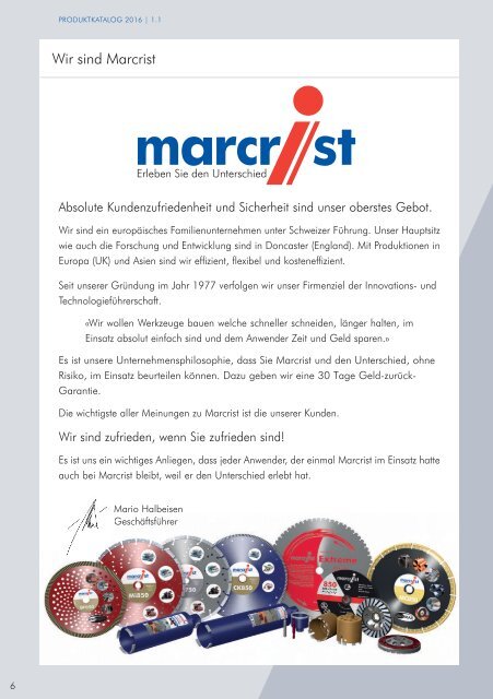 Macrist Produktkatalog 2016