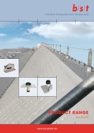 flat roof drainS - b/s/t-GmbH