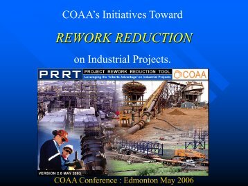 PRRT Presentation - Construction Owners Association of Alberta