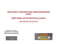 iccs - Construction Owners Association of Alberta