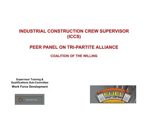 iccs - Construction Owners Association of Alberta