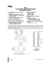 8086 16-BIT HMOS MICROPROCESSOR 8086 8086-2 ... - CCSE