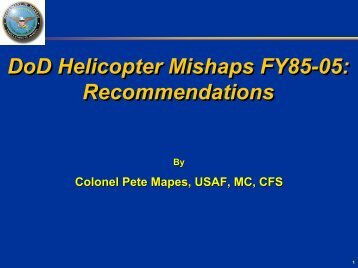 Colonel Pete Maps - IHST