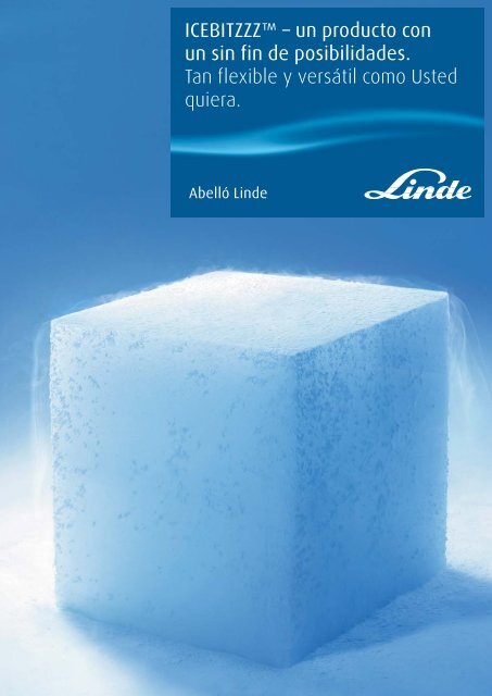 ICEBITZZZÂ® CatÃ¡logo Hielo Seco - AbellÃ³ Linde